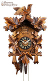 Cuckoo Clock Mechanical 1 Day - Traditional with Maple Leaves German Cuckoo Clock 1 day mechanical traditional cuckoo bird with leaves
