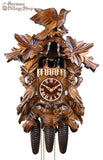 Cuckoo Clock Mechanical 8 Day - Musical with Cuckoo Birds German Cuckoo Clock 8 day mechanical traditional cuckoo birds and cuckoo nest