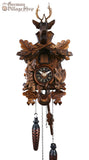 Cuckoo Clock Quartz - Traditional After the Hunt Scene Cuckoo Clock Quartz - Traditional After the Hunt Scene