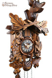 Cuckoo Clock Quartz - Traditional After the Hunt Scene Cuckoo Clock Quartz - Traditional After the Hunt Scene