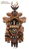 Cuckoo Clock Mechanical 1 Day - Musical After the Hunt Scene German Cuckoo Clock 1 day mechanical After the hunt scene with music