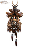 Cuckoo Clock Quartz - Musical with Before the Hunt Squirrel Scene Cuckoo Clock Quartz - Musical with Before the Hunt Squirrel Scene