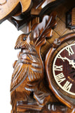 Cuckoo Clock Quartz - Traditional Before the Hunt Scene 2 German Cuckoo Clock battery operated Before the hunt scene