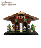 Weatherhouse - Wooden Roof with Musicians Weatherhouse - Wooden Roof with Musicians