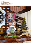 Cuckoo Clock Mechanical 8 Day - Hones Standing Kissing Couple German Cuckoo Clock 8 day mechanical Hones chalet from the black forest kissing couple figurine