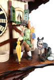 Cuckoo Clock 8 Day Mechanical - Hones Musical with Clock Pedlar German Cuckoo Clock 8 day mechanical black forest chalet with clock peddler and music
