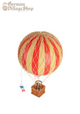 Hot Air Balloon - Medium Red Hot Air Balloon - Medium Red