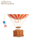 Hot Air Balloon - Medium Red Hot Air Balloon - Medium Red