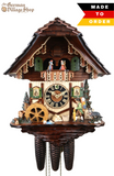 Cuckoo Clock 8 Day Mechanical - Hones Musical with Clock Pedlar Cuckoo Clock 8 Day Mechanical - Hones Musical with Clock Pedlar