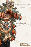 Cuckoo Clock Mechanical 8 Day - Hones Musical Owl Cuckoo Clock Mechanical 8 Day - Hones Musical Owl