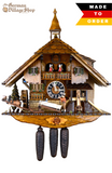 Cuckoo Clock Mechanical 8 Day - Hones Chalet with Horse and Cart Cuckoo Clock Mechanical 8 Day - Hones Chalet with Horse and Cart