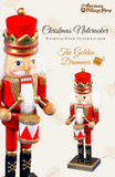 Nutcracker - 25cm Drummer gold glitter Nutcracker - 25cm Drummer gold glitter