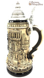 Beer Stein - Rustica Eagle with German Cities 1L Beer Stein - Rustica Eagle with German Cities 1L