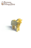 Wooden Figurine - Baby Lamb Standing German wooden figurine, hand carved wooden figurine, wooden decoration, cuckoo clock figurine, Wooden Sheep