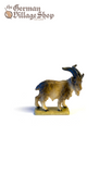 Wooden Figurine - Small Goat German wooden figurine, hand carved wooden figurine, wooden decoration, cuckoo clock figurine wooden goat