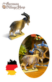 Wooden Figurine - Small Goat German wooden figurine, hand carved wooden figurine, wooden decoration, cuckoo clock figurine
