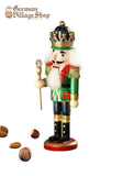Nutcracker - 20cm Glitter Green Nutcracker - 20cm Glitter Green