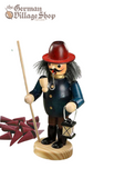 Smoker Figure - 15cm Blue Lantern and Axe German smokers, Christmas smoker decorations, incense christmas decorations, Rauchermann
