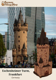 European Clay Smoker - Eschenheimer Tower, Frankfurt (16cm) European Clay Smoker - Eschenheimer Tower, Frankfurt (16cm)