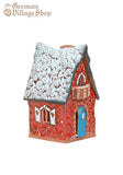 European Clay Smoker - Haus Snow roof European Clay Smoker - Haus Snow roof