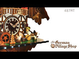 Cuckoo Clock Mechanical 1 Day - Musical Chalet & Beer Drinker Cuckoo Clock Mechanical 1 Day - Musical Chalet & Beer Drinker