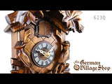 Cuckoo Clock Quartz - Traditional with Cuckoo Birds Video of battery operated cuckoo clock with Coo Coo call