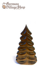 Wooden Figurine - Wooden Pine Tree (Medium) German wooden figurine, hand carved wooden figurine, wooden decoration, cuckoo clock figurine pine tree
