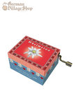 Music Box Mechanical - Edelweiss (Red Check) Music Box Mechanical - Edelweiss (Red Check)