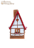 European Clay Smoker - Haus White/Red (9cm) European Clay Smoker - Haus White/Red (9cm)