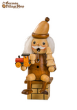 Smoker figure - 16cm Sitting Santa train Smoker figure - 16cm Sitting Santa train