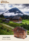 European Clay Smoker - Large Bavarian Chalet