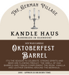 Kandle Haus Candle - Oktoberfest Barrel (small)