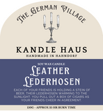 Kandle Haus Candle - Leather Lederhosen (small)