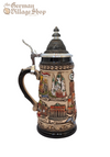 Beer Stein - Rustic coloured panorama of Germany 1/4 L