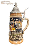 Beer Stein - Coloured Oktoberfest Panorama 1/4L