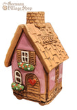 European Clay Smoker - Fachwerk with Heart (Pink)