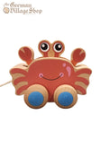 Pull Along - Wooden Crab