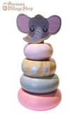 Wooden Stacking Rings - Elephant
