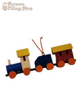 Hanging Decoration - Train Blue and Yellow (10cm)