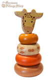 Wooden Stacking Rings - Giraffe