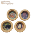 Wooden Sea Animal Ball Game