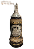 Beer Stein - Black with Neuschwanstein Castle