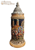 Beer Stein - Coloured Munich Oktoberfest 1/2L