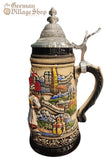 Beer Stein - Rustic Bavarian Panorama 1/4L