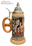 Beer Stein - Coloured Munich Oktoberfest 1/2L