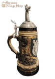 Beer Stein - Black With Merlin 1/2L