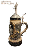 Beer Stein - Black With Merlin 1/2L