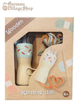 Wooden Knitting Doll