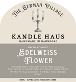 Kandle Haus Candle - Edelweiss (large)