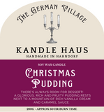 Kandle Haus Candle - Christmas Pudding (large)
